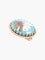 Broche Parure - Boutons de manchette et broche en or jaune 18 ct nacre 58 Facettes