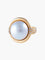 Bague 50 Bague perle Mabé en or jaune 750 et diamants 58 Facettes