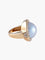 Bague 50 Bague perle Mabé en or jaune 750 et diamants 58 Facettes