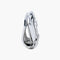 Boucles d'oreilles Broche clip Art déco en or blanc 18 ct, platine et diamants 58 Facettes
