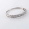 Bracelet Bracelet jonc en or blanc 18 ct et diamants 58 Facettes 1