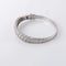 Bracelet Bracelet jonc en or blanc 18 ct et diamants 58 Facettes 1