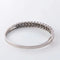 Bracelet Bracelet jonc en or blanc 18 ct et diamants 58 Facettes 1