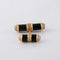 Boutons de manchette Boutons de manchette - Or jaune 18 ct, onyx et diamants 58 Facettes 1