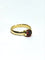 Bague 51 Bague en or jaune 14 carats avec rubis cabochon 58 Facettes 1714124