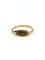 Bague 63 Union - Bague en or rose 18 carats à motifs noirs 58 Facettes 1714155