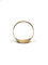 Bague 63 Union - Bague en or rose 18 carats à motifs noirs 58 Facettes 1714155