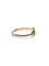 Bague 63 Union - Bague en or rose 18 carats à motifs noirs 58 Facettes 1714155