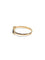 Bague 63 Union - Bague en or rose 18 carats à motifs noirs 58 Facettes 1714155
