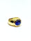 Bague 52 Bague jonc en or jaune 18 carats et tanzanite 58 Facettes 1714171