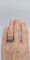 Bague 56 Bague marguerite fleur vintage en or gris 18K sertie de diamants 58 Facettes AX-570