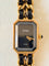 Montre CHANEL Première - Montre vintage à quartz, bracelet plaqué or et cuir noir 58 Facettes WC-2025-2358
