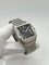 Montre Cartier Santos - Montre automatique acier, cadran bleu 58 Facettes 1635