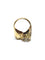 Bague 54 Bague Toi et Moi Art déco en or rose, platine et diamants 58 Facettes 1714200