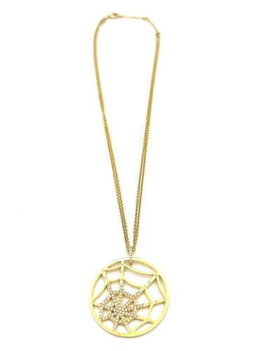 Collier Chaumet Attrape-moi si tu peux - Collier en or jaune 18K, diamants et améthyste 58 Facettes CHAUMET Collier