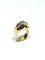 Bague 57 Bague tank Art déco en or rose 18 carats, platine et diamants 58 Facettes 1714213