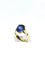 Bague 50 Bague en or jaune 18 carats au saphir 58 Facettes 1714216