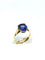 Bague 50 Bague en or jaune 18 carats au saphir 58 Facettes 1714216
