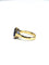 Bague 50 Bague en or jaune 18 carats au saphir 58 Facettes 1714216