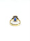 Bague 50 Bague en or jaune 18 carats au saphir 58 Facettes 1714216