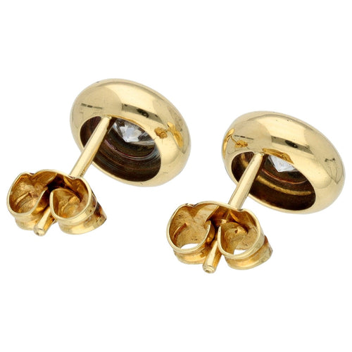 Boucles d'oreilles Boucles d’oreilles puces - Diamants taille brillant en or jaune 18k 58 Facettes EE150EC096F04AD3A51867BA47E4E181