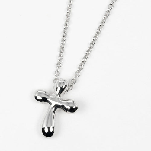 Pendentif Tiffany & Co. - Pendentif croix en platine 58 Facettes b6k4ns
