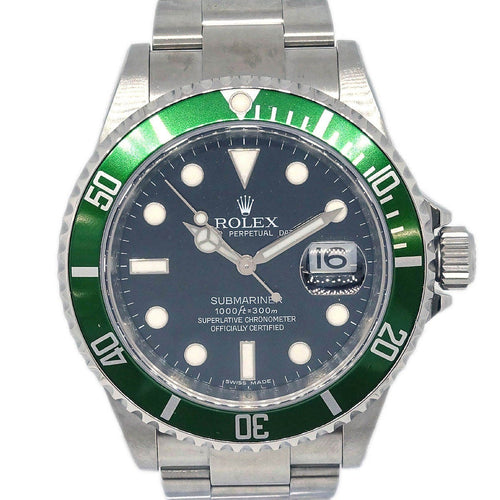 Montre Rolex - Montre Oyster Perpetual Submariner Kermit Date en acier inoxydable 58 Facettes eiq5mgo4od