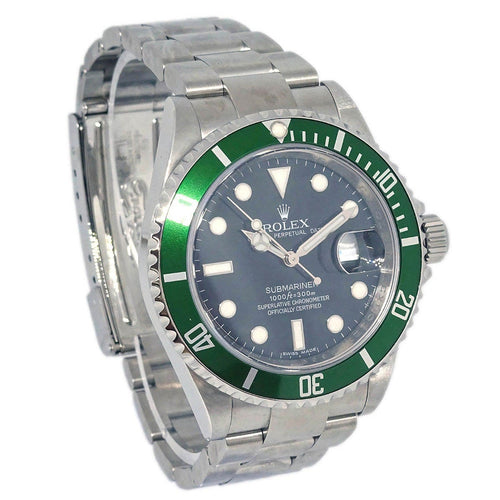 Montre Rolex - Montre Oyster Perpetual Submariner Kermit Date en acier inoxydable 58 Facettes eiq5mgo4od