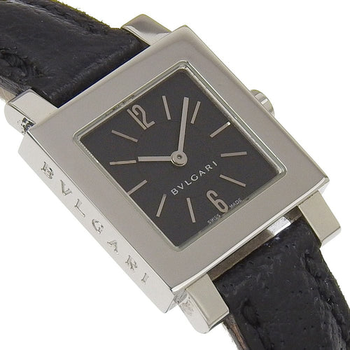 Montre Bvlgari Quadrato - Montre quartz en acier inoxydable 58 Facettes fg0o9y