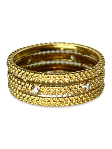 Bague 56 Mauboussin Le Premier Jour - Bague en or jaune 18K et diamants 58 Facettes 1432