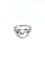 Bague 53 Bague en or blanc 18 carats avec perle et diamants 58 Facettes 1714229
