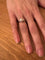 Bague 53 Bague en or blanc 18 carats avec perle et diamants 58 Facettes 1714229