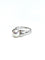 Bague 53 Bague en or blanc 18 carats avec perle et diamants 58 Facettes 1714229