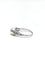 Bague 53 Bague en or blanc 18 carats avec perle et diamants 58 Facettes 1714229