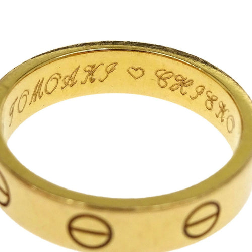 Bague 52 Cartier Love - Alliance en or rose 18K et diamant 58 Facettes uo4gc8