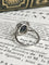 Bague 49 Bague Art déco en platine avec saphir et diamants 58 Facettes 235