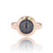 Bague 53 Bague en or jaune 18 carats et perle grise de culture 58 Facettes CV126