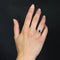 Bague 52 Bague marquise saphir et diamants en or blanc 18 carats 58 Facettes 24-199