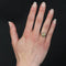 Bague 51 Bague fleur ancienne en or jaune et platine, saphir jaune et diamants 58 Facettes 24-156