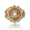 Bague 50 Bague vintage en or rose 18 carats et diamants 58 Facettes 24-003