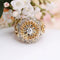 Bague 50 Bague vintage en or rose 18 carats et diamants 58 Facettes 24-003