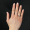 Bague 61 Bague Toi et Moi en or jaune 18 carats, platine, diamants et rubis 58 Facettes 24-001