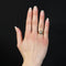 Bague 53 Bague vintage trèfle et plumes en or rose 18 carats 58 Facettes CV106