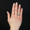 Bague 50 Bague ancienne ronde en or rose 18 carats et platine, diamants 58 Facettes 15-368