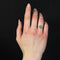 Bague 50 Bague ancienne ronde en or rose 18 carats et platine, diamants 58 Facettes 15-368