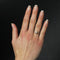 Bague 55 Bague ancienne perle de culture et diamants en or blanc 18 carats 58 Facettes CV98