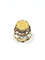 Bague 56 Bague Dos Pesos en or jaune 18 carats et pièce or 22 carats 58 Facettes 1714249