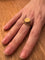 Bague 56 Bague Dos Pesos en or jaune 18 carats et pièce or 22 carats 58 Facettes 1714249