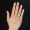 Bague 50 Bague Art déco en or jaune 18 carats, platine, opale et diamants 58 Facettes 23-290