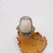 Bague 50 Bague Art déco en or jaune 18 carats, platine, opale et diamants 58 Facettes 23-290